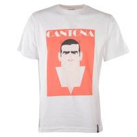 Manchester United Retro Cantona T-Shirt (White)