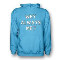 Mario Balotelli Why Always Me Hoody (sky)