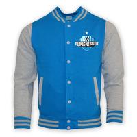 man city college baseball jacket sky blue