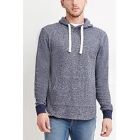 marled french terry hoodie