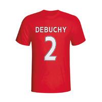 mathieu debuchy arsenal hero t shirt red kids