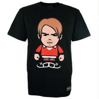 Manchester United Retro Beckham T-Shirt (Black)