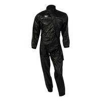Machine Mart Xtra Oxford Rain Seal Black All Weather Over Suit (3XL)