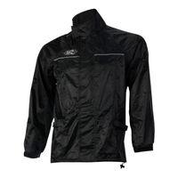 machine mart xtra oxford rain seal black all weather over jacket m