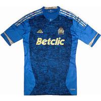 marseille techfit player issue football shirt soccer jersey france tri ...