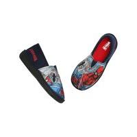 Marvel Spiderman boys soft character print durable sole stretch slip on design slippers - Multicolour