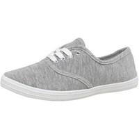 Mad Wax Junior Canvas Pumps Grey Marl