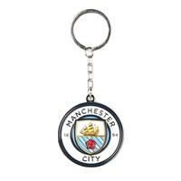 manchester city crest keyring na