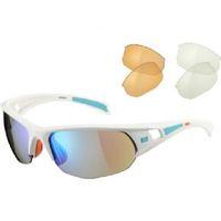 madison mission glasses 3 lens pack mgt ltd white blue mirror amber cl ...