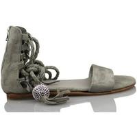 Martinelli OCA LOCA nubuck leather sandal for girls boys\'s Children\'s Sandals in grey