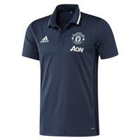 manchester united training polo blue kids navy