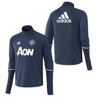 manchester united training top blue kids navy