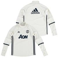 manchester united training top white kids white