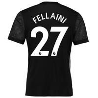 Manchester United Away Shirt 2017-18 with Fellaini 27 printing, Black