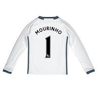 manchester united third shirt 2016 17 kids long sleeve with mourin whi ...