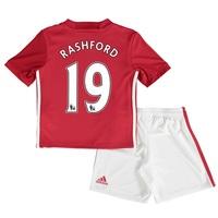 manchester united home mini kit 2016 17 with rashford 19 printing red