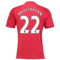 Manchester United Home Shirt 2016-17 with Mkhitaryan 22 printing, Red