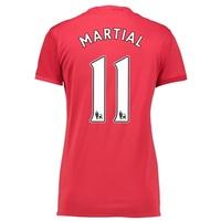 Manchester United Home Shirt 2016-17 - Womens with Martial 11 printing, Red