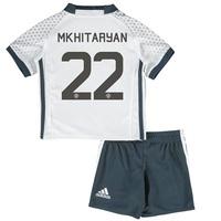 Manchester United Cup Third Mini Kit 2016-17 with Mkhitaryan 22 printi, White