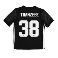 manchester united away cup shirt 2017 18 kids with tuanzebe 38 print b ...