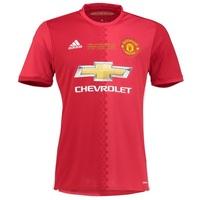 Manchester United Home Shirt 2016-17 with Europa Final Embroidery, Red