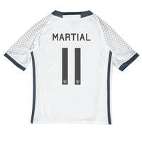 Manchester United Cup Third Shirt 2016-17 - Kids with Martial 11 print, White