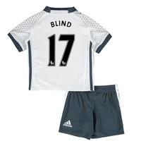 Manchester United Third Mini Kit 2016-17 with Blind 17 printing, White