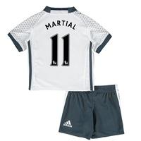 Manchester United Third Mini Kit 2016-17 with Martial 11 printing, White