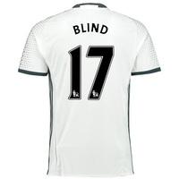 Manchester United Third Shirt 2016-17 with Blind 17 printing, White