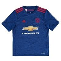 manchester united away shirt 2016 17 kids blue