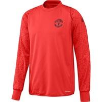 manchester united cup training top red red