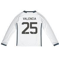 Manchester United Cup Third Shirt 2016-17 - Kids - Long Sleeve with Va, White