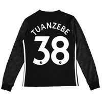 manchester united away shirt 2017 18 kids long sleeve with tuanzeb bla ...