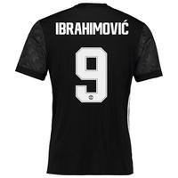 Manchester United Away Cup Shirt 2017-18 with Ibrahimovic 9 printing, Black