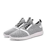 Man\'s Flyknit Tulle Shoes Fashion Sneakers Light Soles Nice Sneakers Spring / Fall / Winter Comfort Outdoor / Office/ Funny Casual Shoes