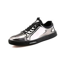 Man Sneakers Casual Shoes for Men\'s Glaze Surface Shoes for Walking Casual Shoes Fashion Sport Shoes Blue/Khaki EU Size 39-44