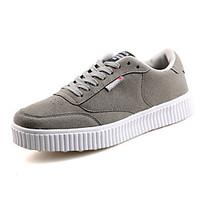 man casual flat heel all match sneakers shoes pu leather surface for m ...