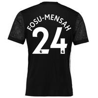 Manchester United Away Shirt 2017-18 with Fosu-Mensah 24 printing, Black