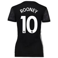 manchester united away shirt 2017 18 womens with rooney 10 printing bl ...