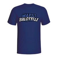 mario balotelli comic book t shirt navy kids