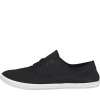 Mad Wax Mens Canvas Pumps Black