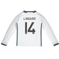 Manchester United Cup Third Shirt 2016-17 - Kids - Long Sleeve with Li, White