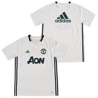 manchester united training jersey white kids white