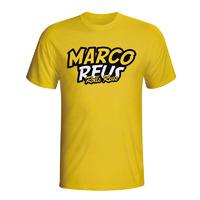 marco reus comic book t shirt yellow kids