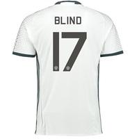 Manchester United Cup Third Shirt 2016-17 with Blind 17 printing, White