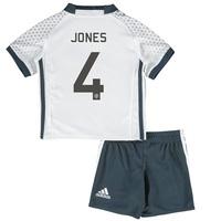 Manchester United Cup Third Mini Kit 2016-17 with Jones 4 printing, White