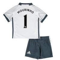 Manchester United Third Mini Kit 2016-17 with Mourinho 1 printing, White