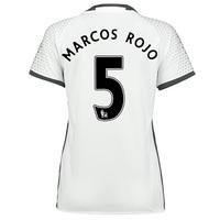 manchester united third shirt 2016 17 womens with marcos rojo 5 prin w ...