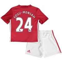 Manchester United Home Mini Kit 2016-17 with Fosu-Mensah 24 printing, Red