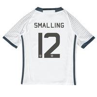 Manchester United Cup Third Shirt 2016-17 - Kids with Smalling 12 prin, White